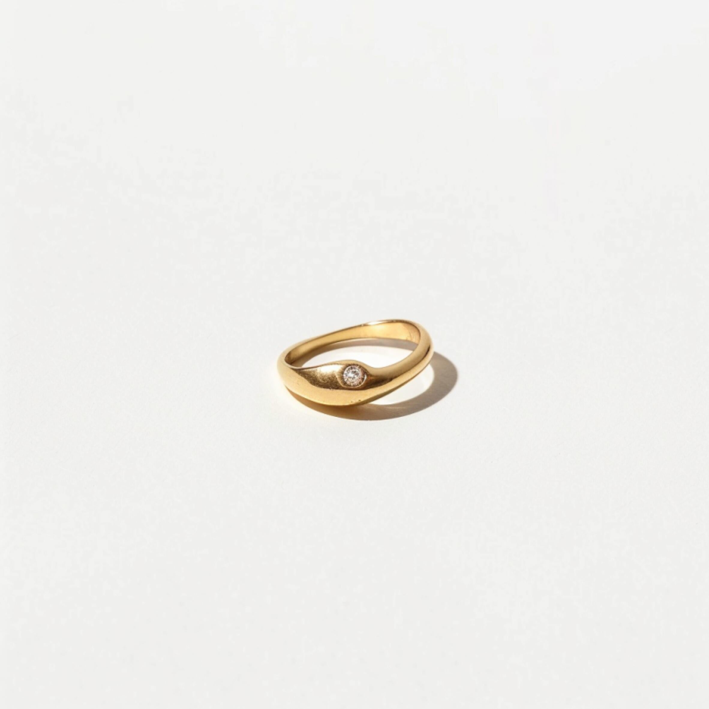 Golden woman’s ring